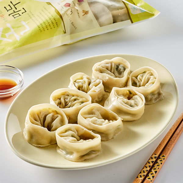 [2봉 묶음할인] 우리밀 손만두 (고기 530g+김치 530g)