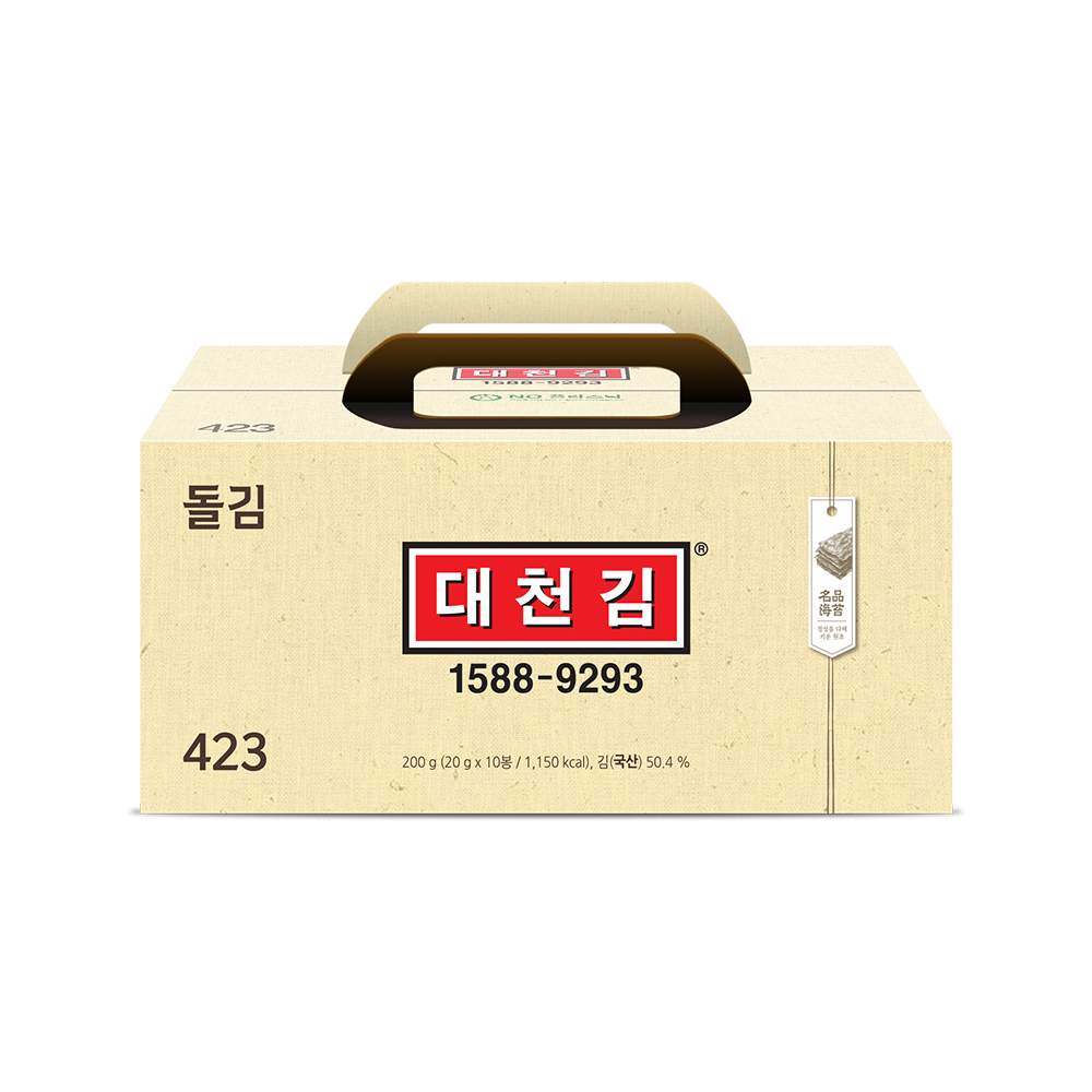 대천김 돌김 20g × 10봉