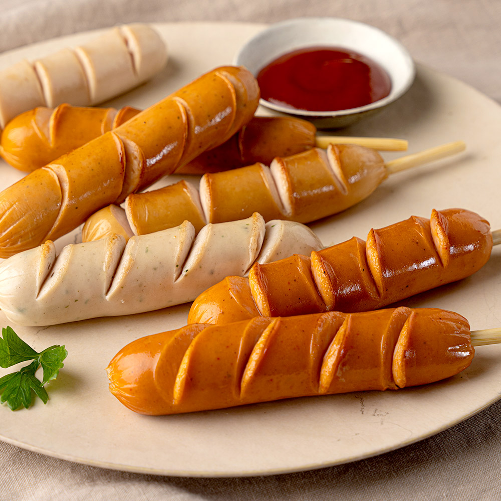 닭가슴살 프랑크꼬치 5종 (70g×10팩)