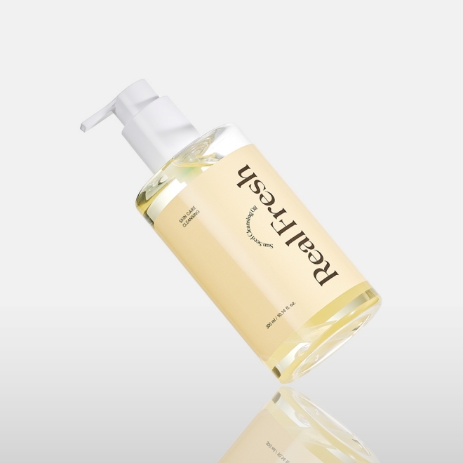록키스 리얼 프레쉬 선 씨드 클렌징 오일, 300ml