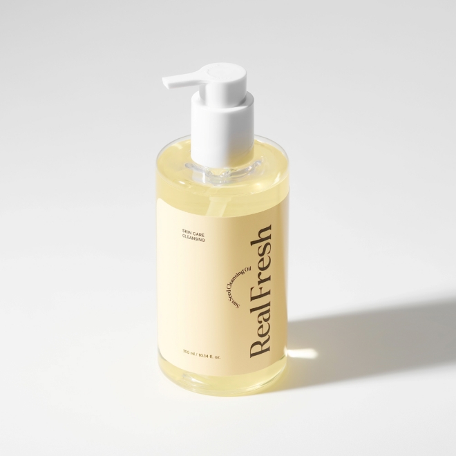 록키스 리얼 프레쉬 선 씨드 클렌징 오일, 300ml