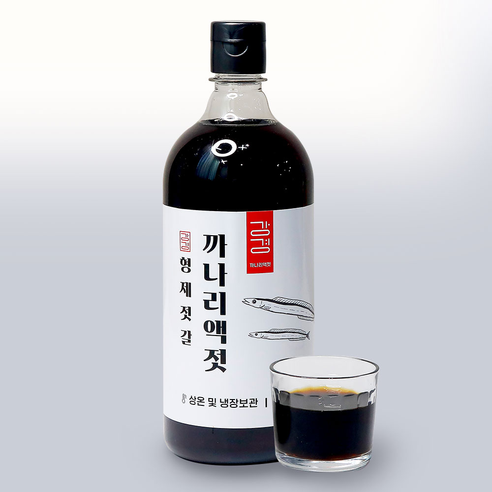 [룰루홈] 강경 국산 까나리액젓 진한 원액 600g / 1.2kg / 2kg