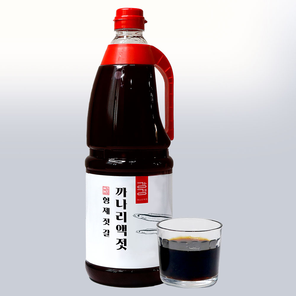 [룰루홈] 강경 국산 까나리액젓 진한 원액 600g / 1.2kg / 2kg