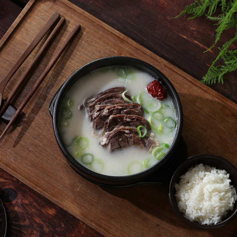 한우 사골로 우려낸 고기곰탕 400g 6개