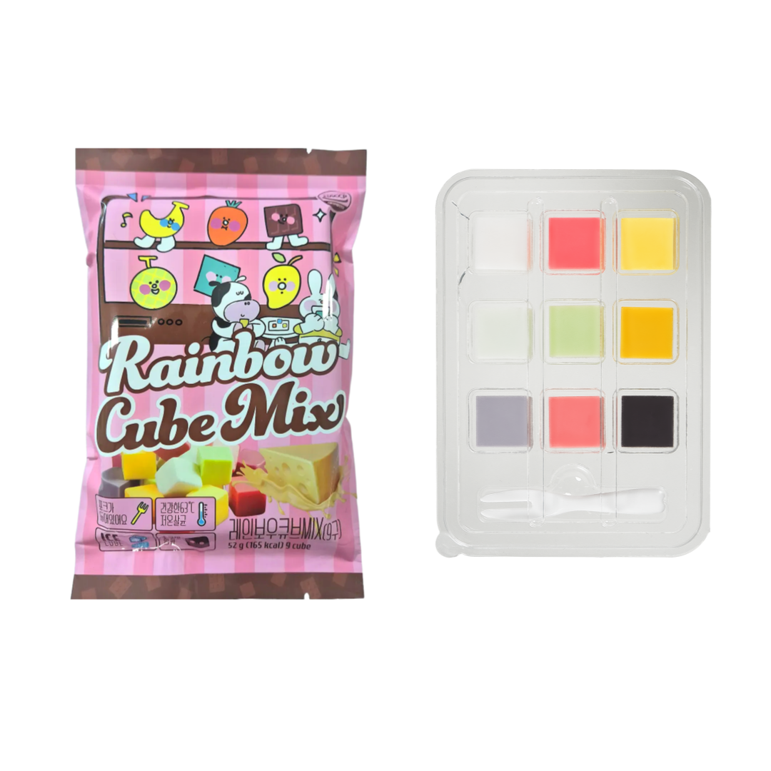 얼려먹는 과일큐브치즈 레인보우 큐브MIX 9구
