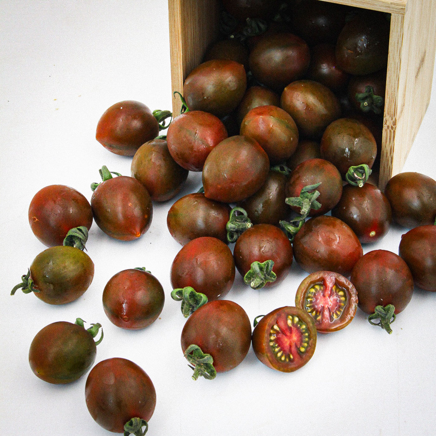 저칼로리 건강한 대저 흑대추 방울토마토