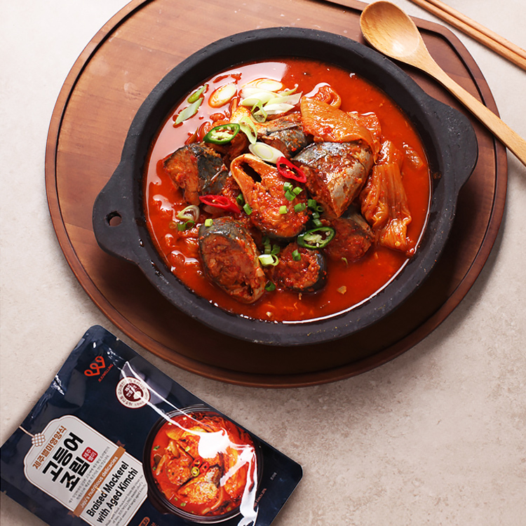 제주 고등어 조림 500g x 2팩(냉동)