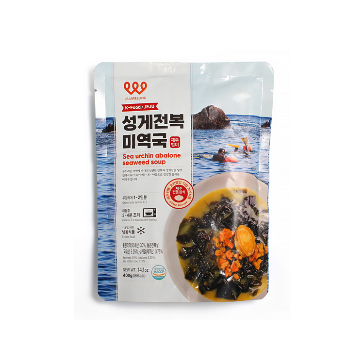 제주 성게전복미역국 400g x 2팩(냉동)