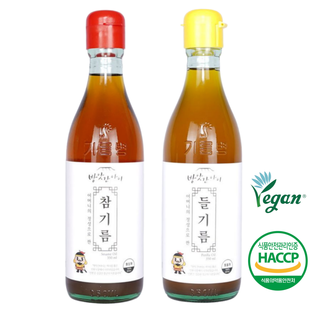 방앗간아이 고소한 100% 통참깨 착한 참기름 350ml