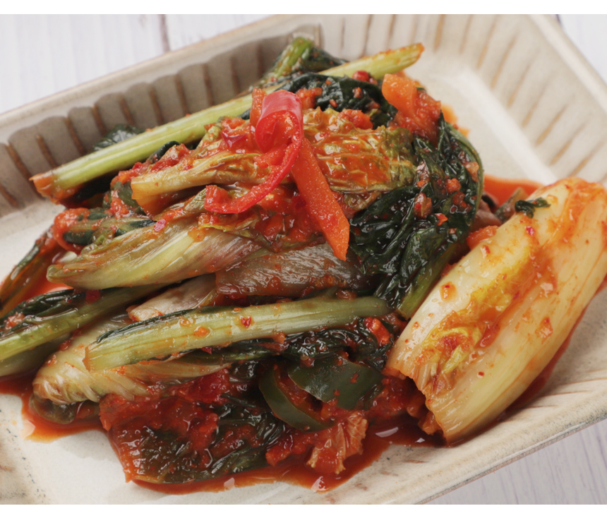 더본촌 얼갈이+열무김치 전라도 김치 얼갈이열무김치 1kg 2kg 3kg 5kg 10kg