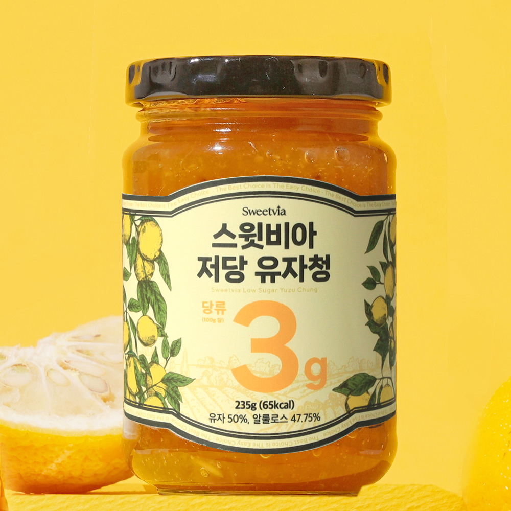 스윗비아 저당 유자청 235g
