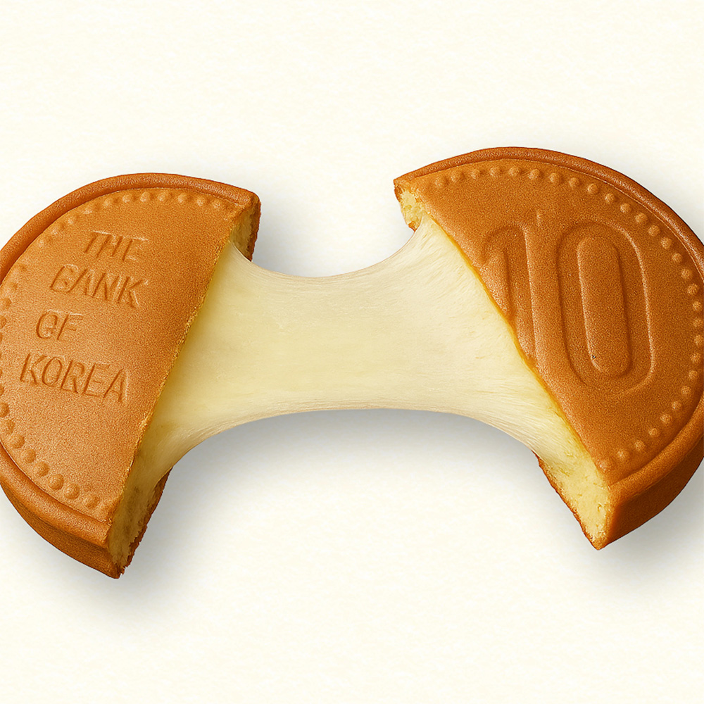 경주 황리단길 대왕 십원빵 (치즈십원빵/팥십원빵) 골라담기