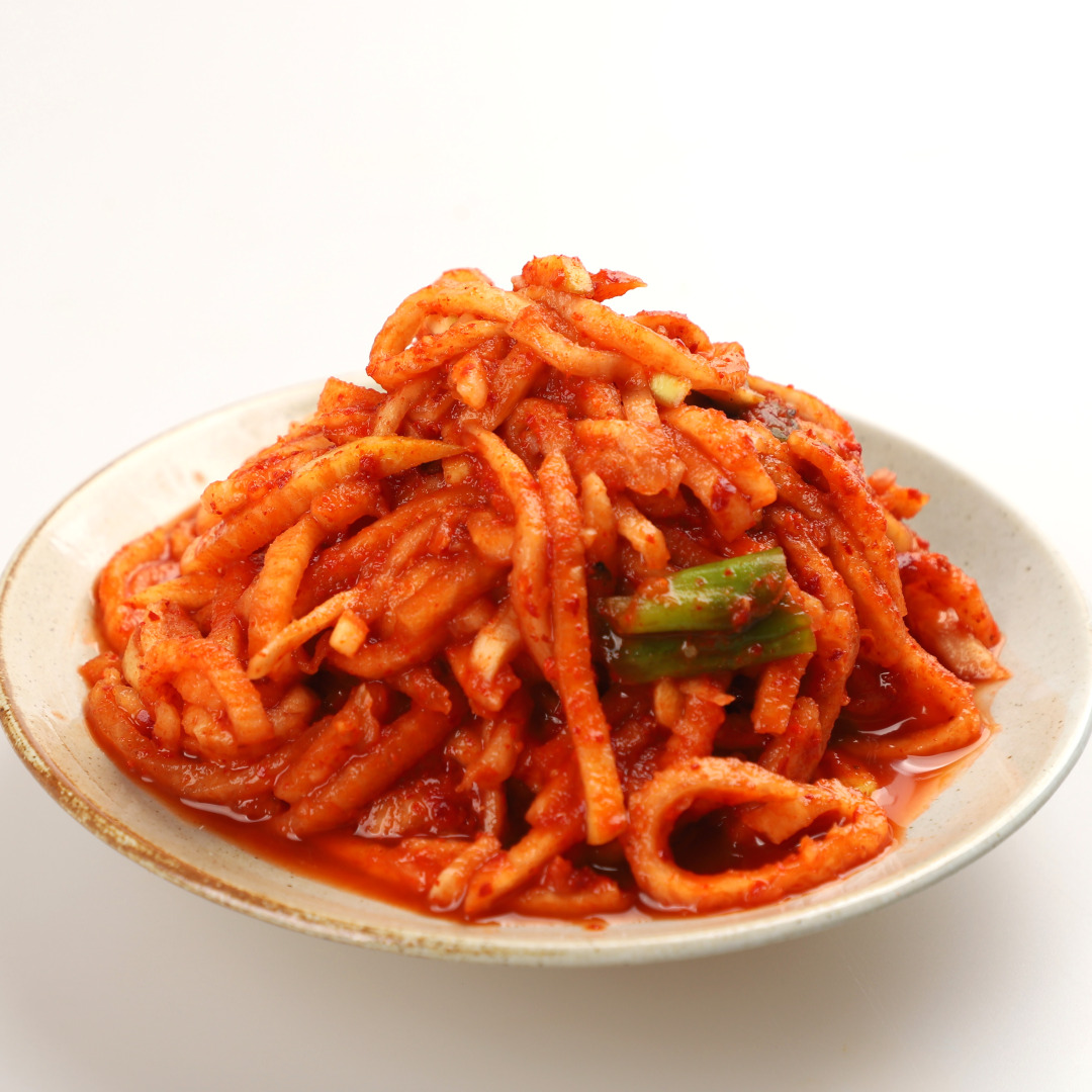 더본촌 무생채김치 전라도 무생채 김치 1kg 2kg 3kg 5kg 10kg