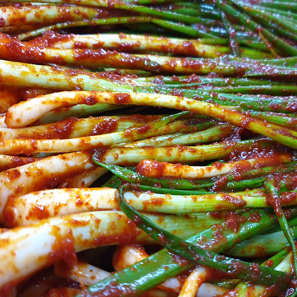 천유작 전라도식 국내산 파김치 1kg~5kg