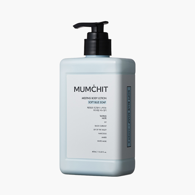 멈칫 멜팅바디로션_소프트블루솝400ml