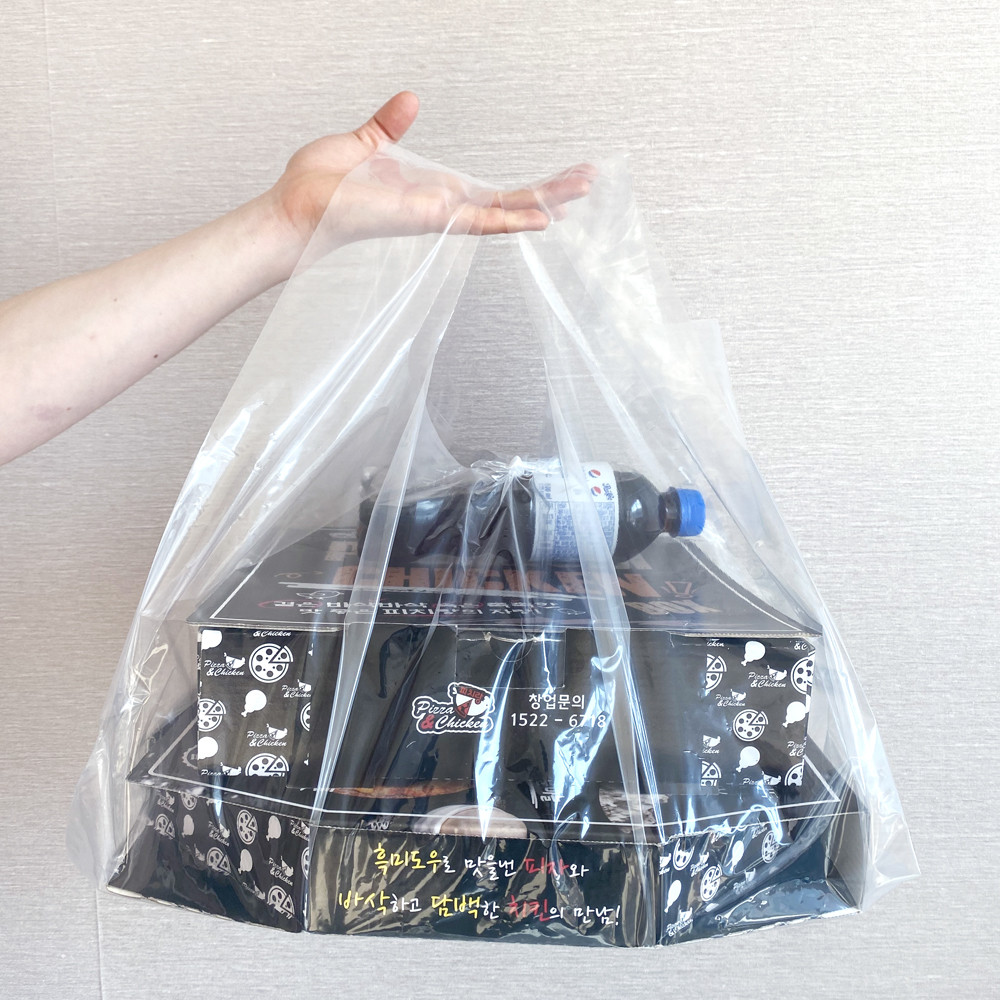 PE 피자 비닐봉투(특대,초특대/10~15인치)-100장