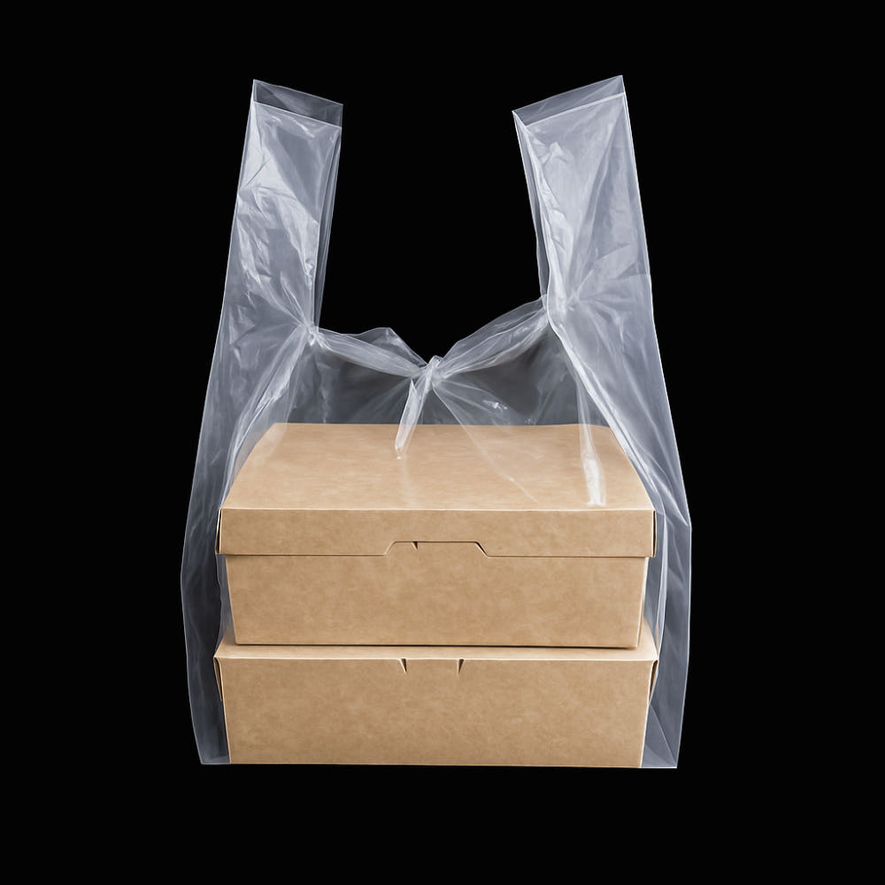 비닐봉투(특소/소/중/대)-PE투명 배달 포장 100장