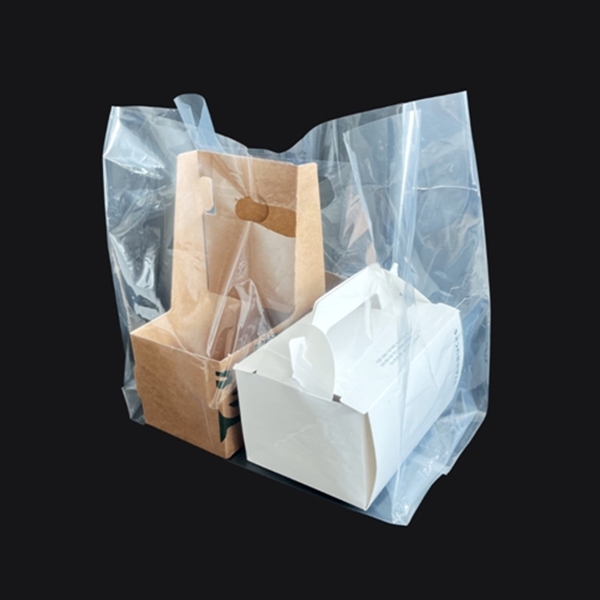 쇼핑백 비닐봉투 (특소/소/중/대)-PE링형 투명 100장