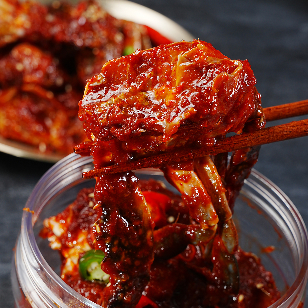 [해로식탁] 국내산 꽃게 양념게장 연평도 꽃게장 1.6kg, 1개