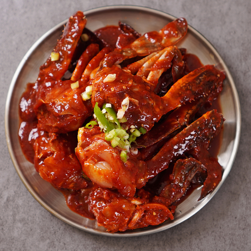 [해로식탁] 국내산 꽃게 양념게장 연평도 꽃게장 1.6kg, 1개