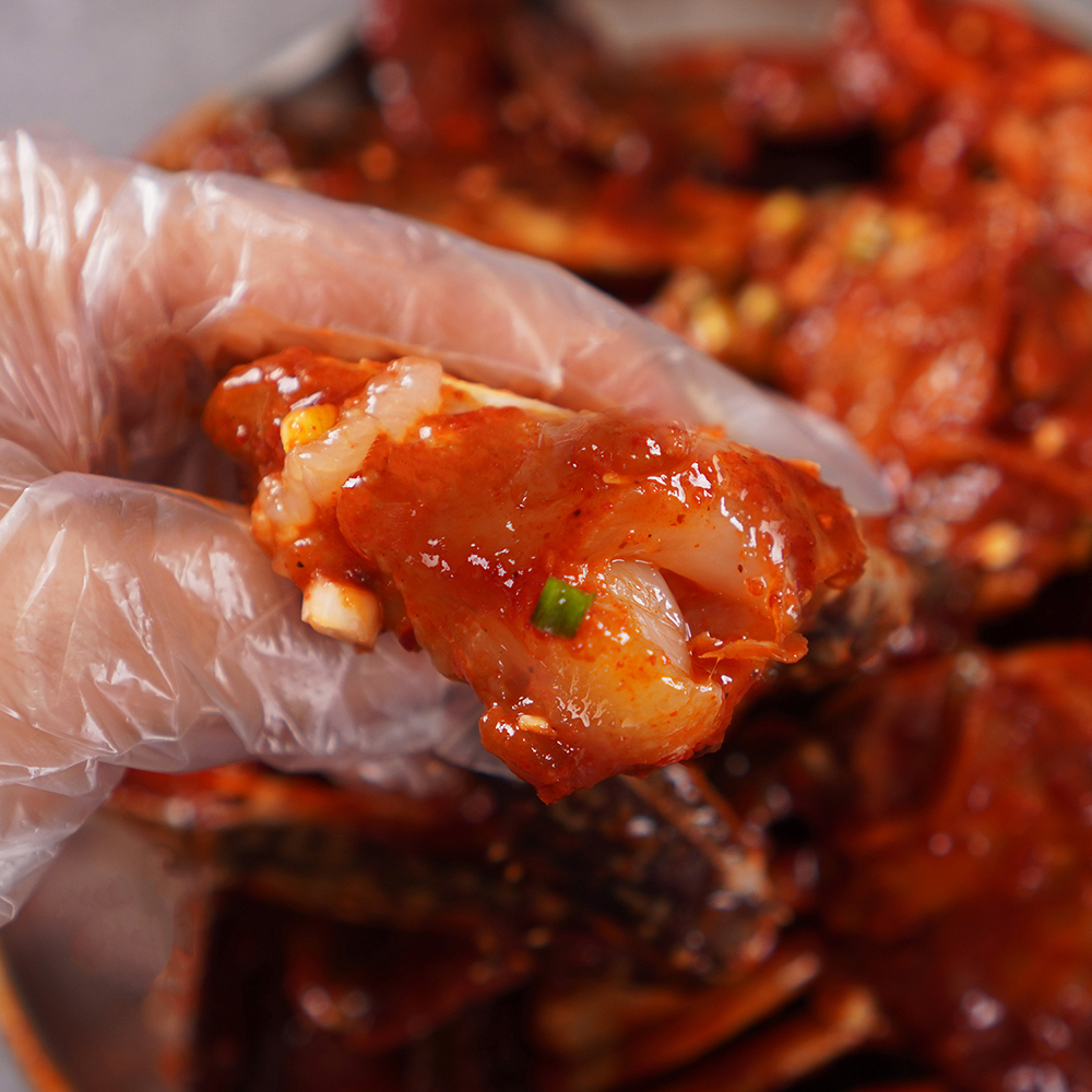 [해로식탁] 국내산 꽃게 양념게장 연평도 꽃게장 800g, 1개