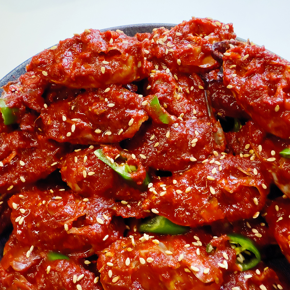 [해로식탁] 국내산 꽃게 양념게장 연평도 꽃게장 800g, 1개