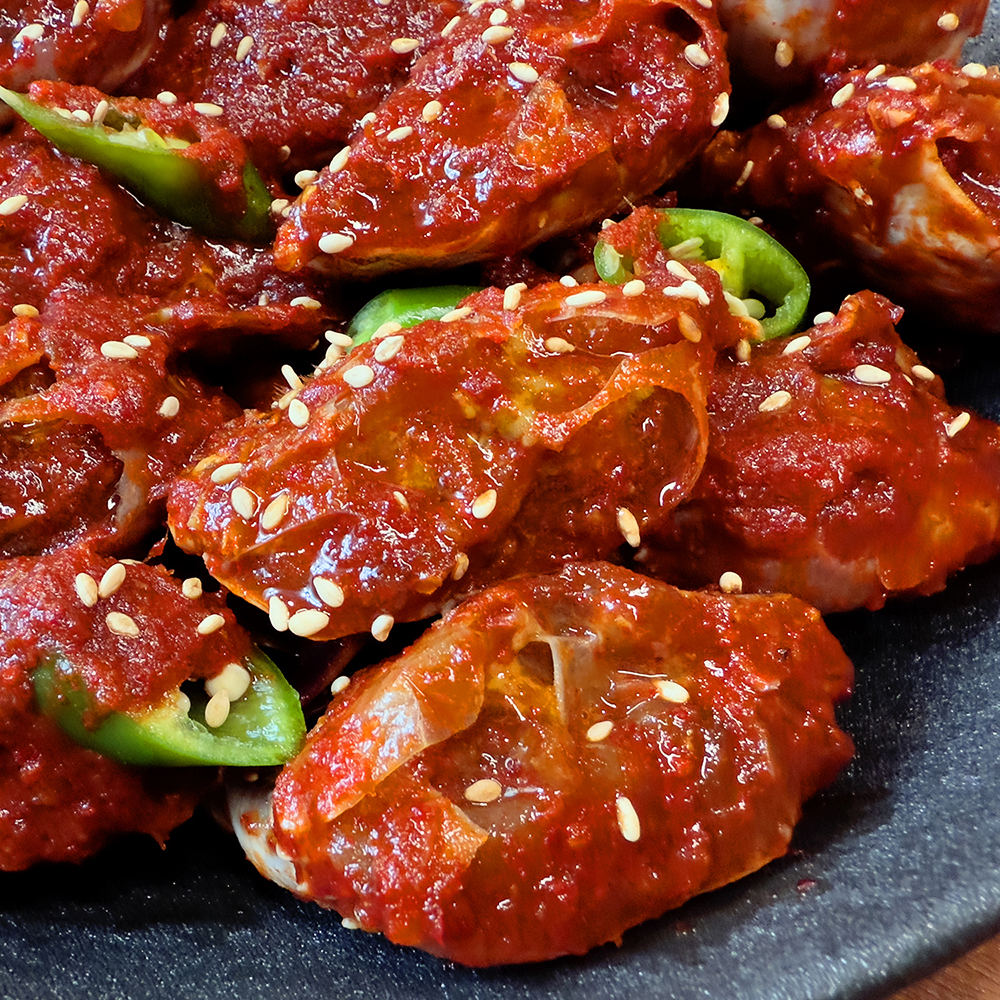 [해로식탁] 국내산 꽃게 양념게장 연평도 꽃게장 800g, 1개