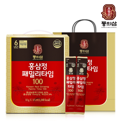 [동의삼] 홍삼정 패밀리타임 100 (10g*100포)