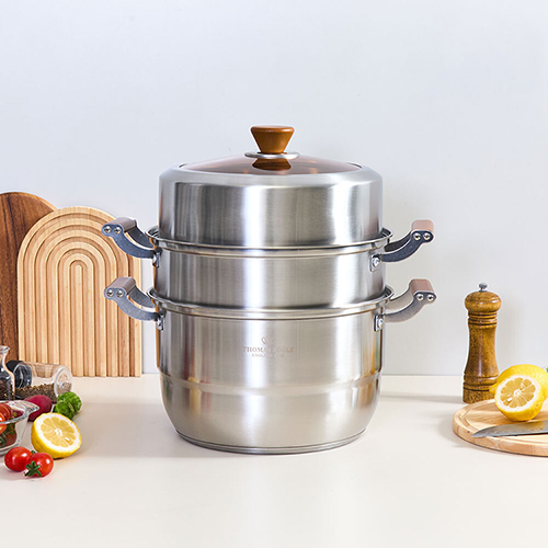 영국 토마스풀 2in1 IH 3단 찜기 30cm