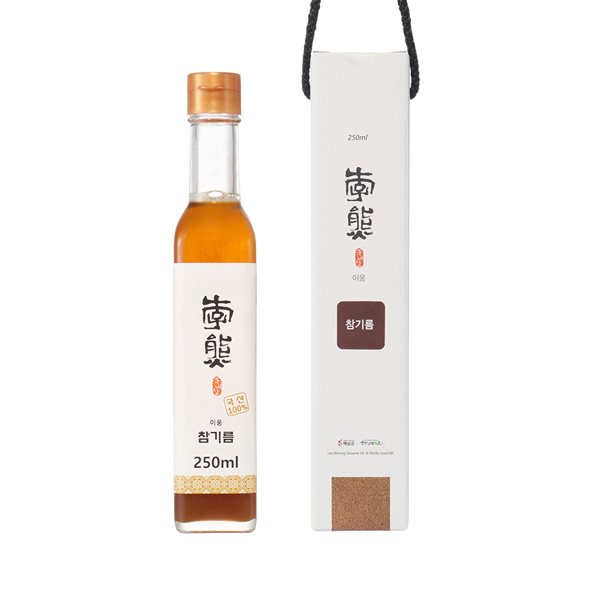 이웅식품 통참깨 저온압착 참기름