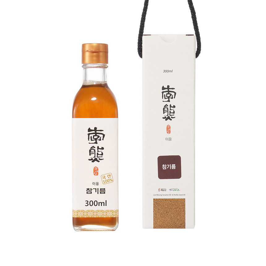 이웅식품 통참깨 저온압착 참기름