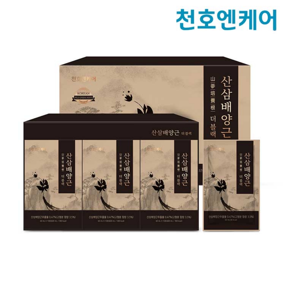 [천호엔케어] 더블랙 산삼배양근 (60ml*30개입)
