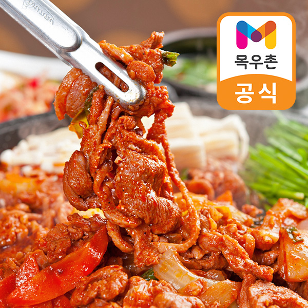 [목우촌] 무항생제 양념 오리주물럭 250g x 3팩/5팩/7팩/10팩 골라담기 대표이미지 섬네일