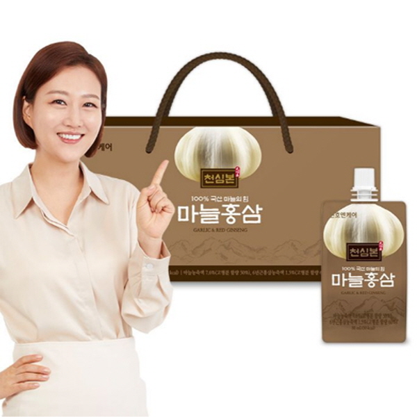 [천호엔케어] 천심본 마늘홍삼 (80ml*30개입)