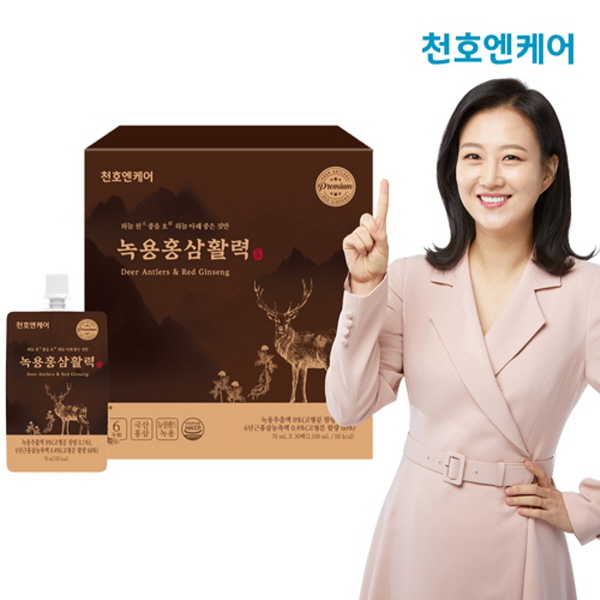 [천호엔케어] 녹용홍삼활력 (70ml*30개입)