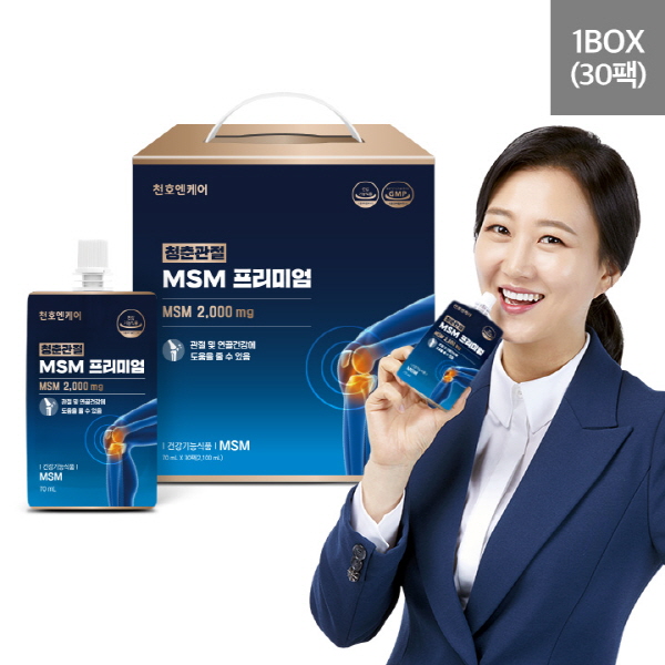 [천호엔케어] 청춘관절 MSM 프리미엄 (70ml*30개입)