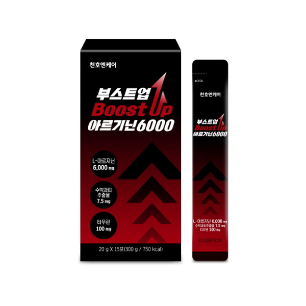 [천호엔케어] 부스트업 아르기닌 6000 (20g*15개입)