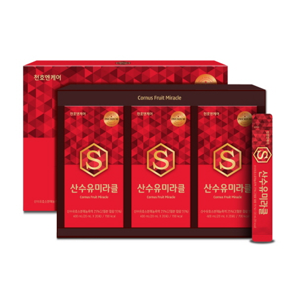 [천호엔케어] 산수유미라클스틱 (20ml*60개입)