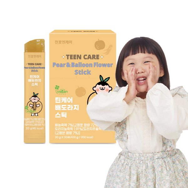 [천호엔케어] 틴케어 배도라지 젤리스틱 (20g*20개입)