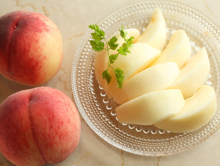 국내산 고당도 백도 딱딱이복숭아 아삭이