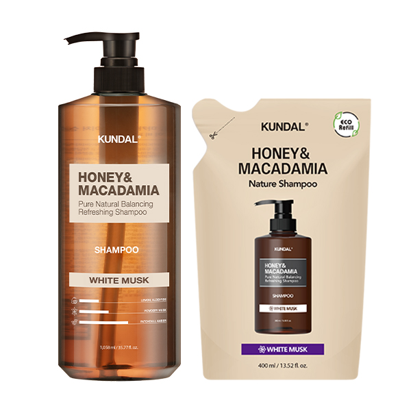 쿤달 샴푸 화이트머스크 1058ml+400ml