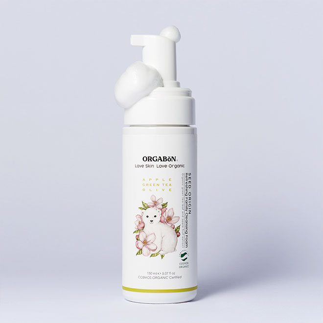오가본 씨앗품은 말끔 패밀리 클렌징폼 150ml
