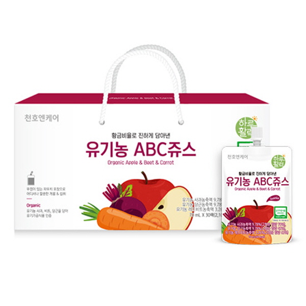 [천호엔케어] 유기농 ABC쥬스 (70ml*30개입)