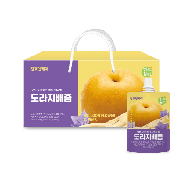 [천호엔케어] 하루활력 도라지배즙 (70ml*30개입)