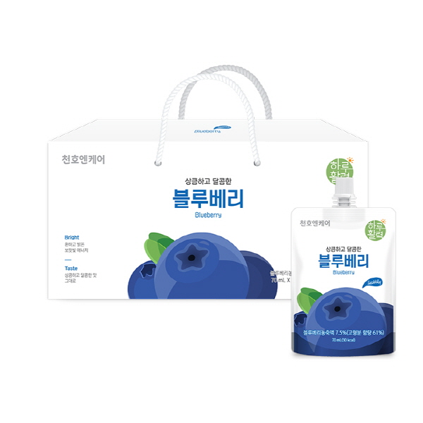[천호엔케어] 하루활력 블루베리 (70ml*30개입)