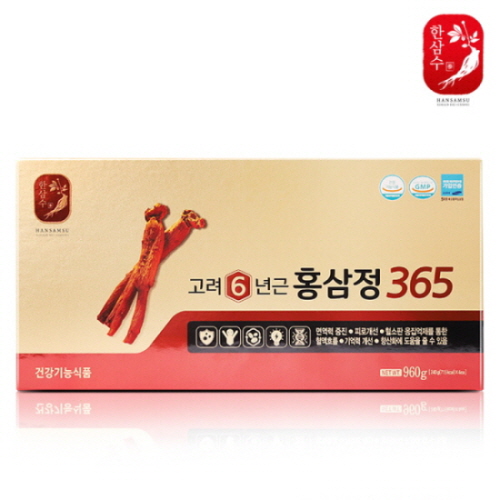[대한홍삼진흥공사] 6년근 고려홍삼정 365 (240g*4병)