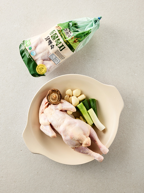 동물복지 닭백숙용 통닭 8호(700g)
