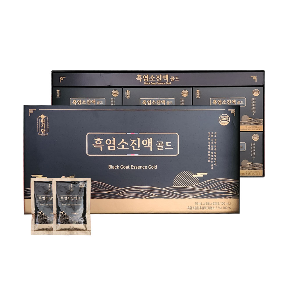 원기담 흑염소 진액골드 70ml x 30포