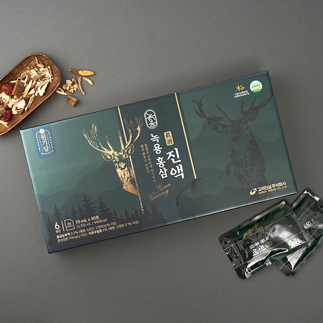 원기담 녹용홍삼진액 70ml x 30포