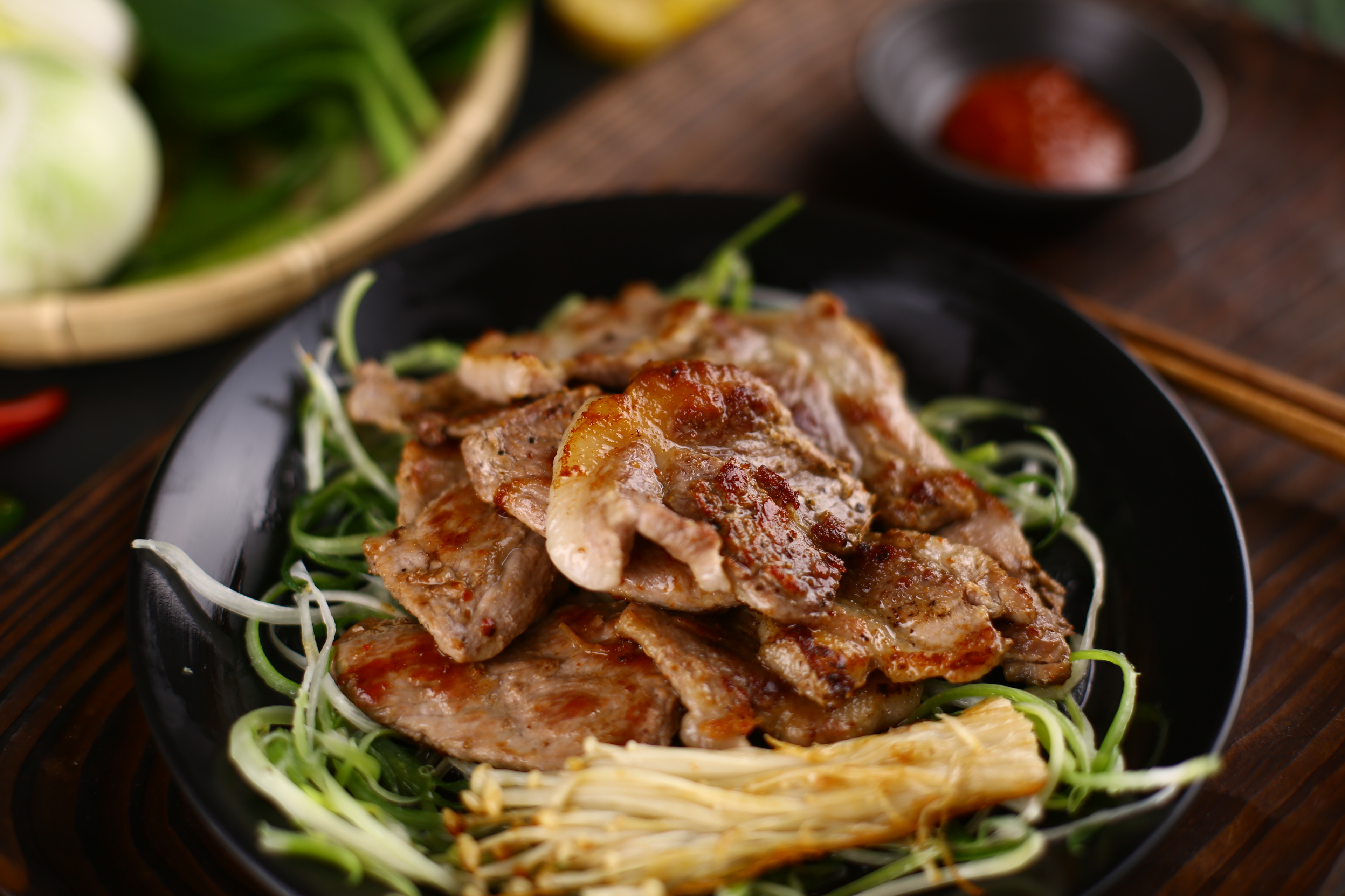 [승혜축산] 무항생제 한돈 삼겹살,목살 1kg 선물세트(냉장)